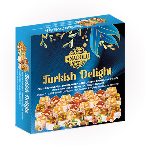 ANTEP FISTIKLI, FINDIKLI, BADEMLİ 500 g