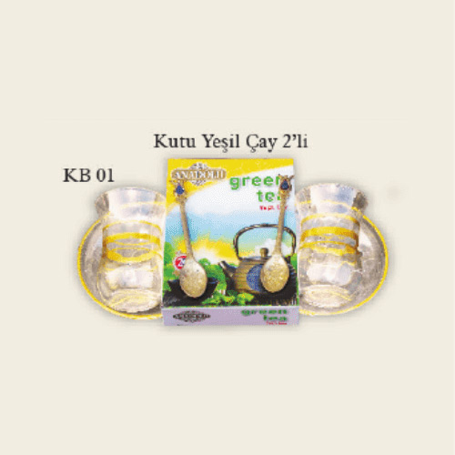 Kutu Yeşil Çay 2'li