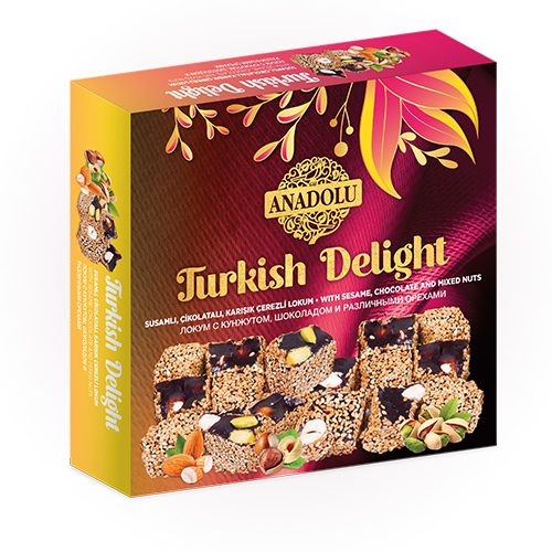 SUSAMLI, ÇİKOLATALI, KARIŞIK ÇEREZLİ 500 g
