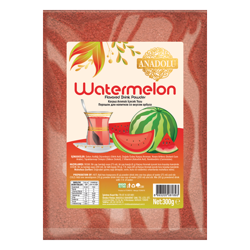 Karpuz Aromalı İçecek Tozu