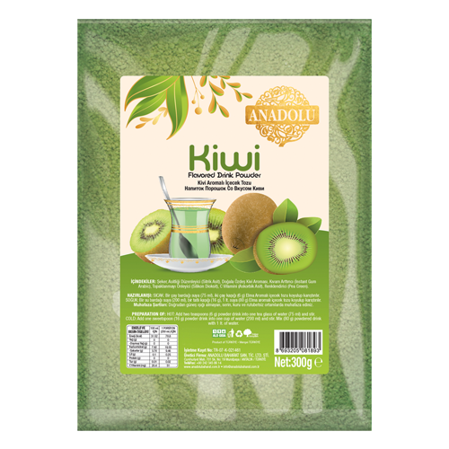 Kivi Aromalı İçecek Tozu
