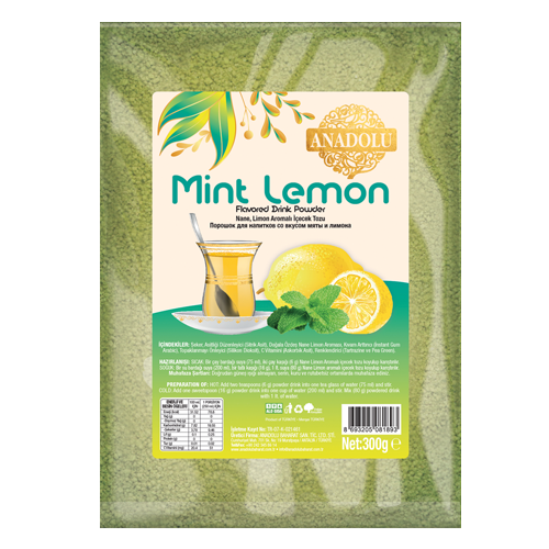 Nane Limon Aromalı İçecek Tozu